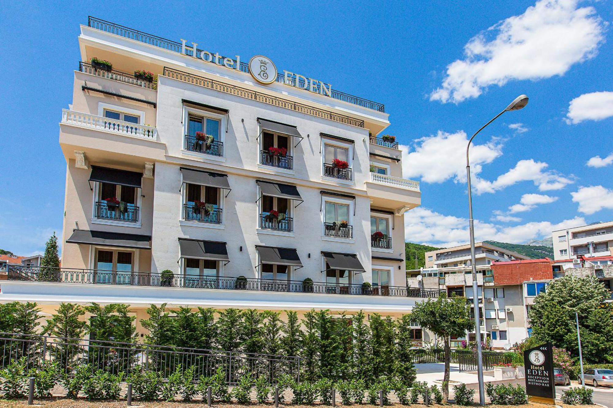 Hotel Eden Budva Exteriör bild